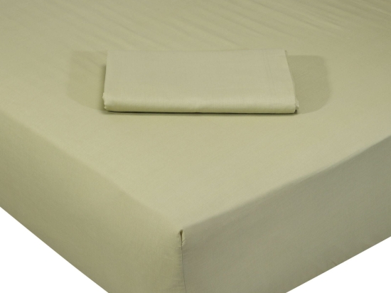 Σεντόνι 1016 Green Das Home Μονό 170x260cm 100% Βαμβάκι