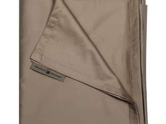 Σεντόνι 2258 Taupe Greenwich Polo Club King Size 270x280cm 100% Βαμβακοσατέν