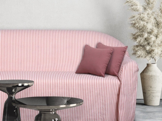 Ριχτάρι 0254 Ecru-Somon Das Home Διθέσιο 180x250cm Βαμβάκι-Πολυέστερ