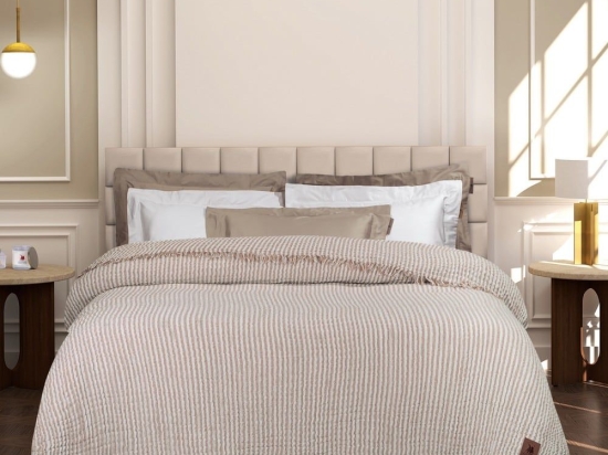 Κουβέρτα 3468 Muslin Gold Greenwich Polo Club Υπέρδιπλo 220x240cm 100% Βαμβάκι