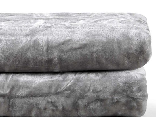 Κουβέρτα Notte 22 Light Grey Kentia King Size 260x240cm Πολυέστερ