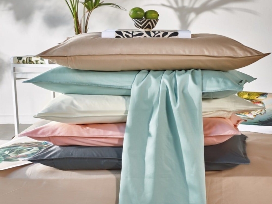 Σεντόνι Opulence 36 Mint Green Kentia Υπέρδιπλο 240x270cm 100% Βαμβακοσατέν