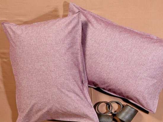Μαξιλαροθήκες Peach 20A (Σετ 2τμχ) Magenta Kentia 50Χ70 50x70cm 100% Βαμβάκι