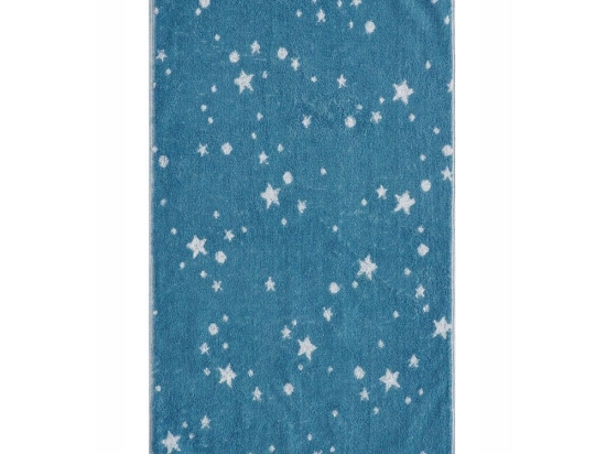 Πετσέτα Βρεφική Omega Blue-Grey-Red Kentia Προσώπου 40x60cm 100% Βαμβάκι