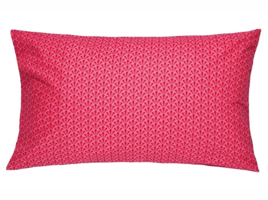 Μαξιλαροθήκες Olga A (Σετ 2τμχ) Red-Pink Kentia 50Χ70 100% Βαμβάκι