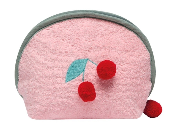 Τσαντάκι - Νεσεσέρ Βρεφικό Cereza 20x30 Pink Kentia 100% Βαμβάκι