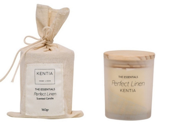 Αρωματικό Κερί Sense 25 Perfect Linen 160gr Mimosa Cardamom Kentia Κερί