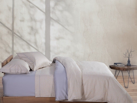 Σεντόνια Sterling (Σετ 4τμχ) Ecru Nef-Nef Υπέρδιπλo 240x270cm 100% Βαμβακοσατέν