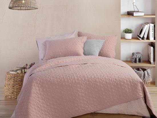 Κουβερλί Candy Rose Nef-Nef Μονό 180x240cm Microfiber-Polyester