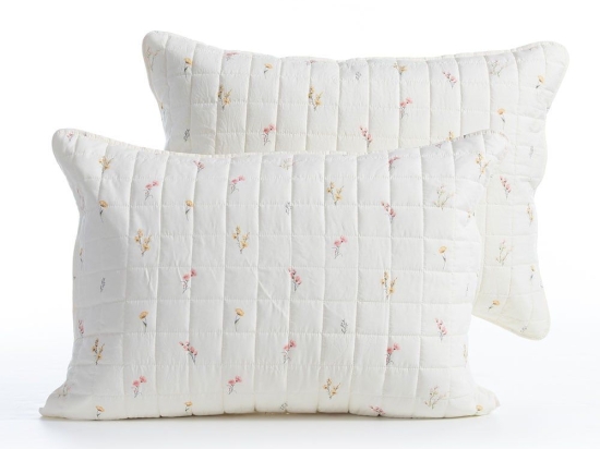 Μαξιλαροθήκες Sierra (Σετ 2τμχ) Ecru Nef-Nef 52X72 Microfiber-Polyester