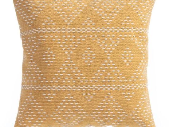 Μαξιλάρι Διακοσμητικό (Με Γέμιση) Quantum Yellow Nef-Nef 45X45 Βαμβάκι-Πολυέστερ