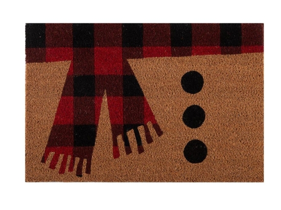 Πατάκι Εισόδου Χριστουγεννιάτικο Scarf 40X60 Natural Nef-Nef Homeware 40Χ60 40x60cm