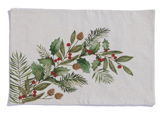 Σουπλά Χριστουγεννιάτικο Hello Winter 33X48 Multi Nef-Nef Homeware 33x48cm