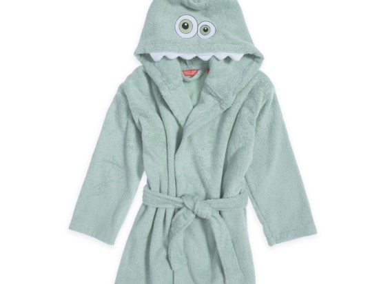 Μπουρνούζι Βρεφικό  Alphabet Monster Pistachio Nef-Nef Homeware