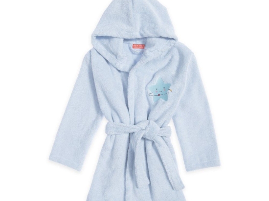 Μπουρνούζι Βρεφικό Explore The Universe Light Blue Nef-Nef Homeware
