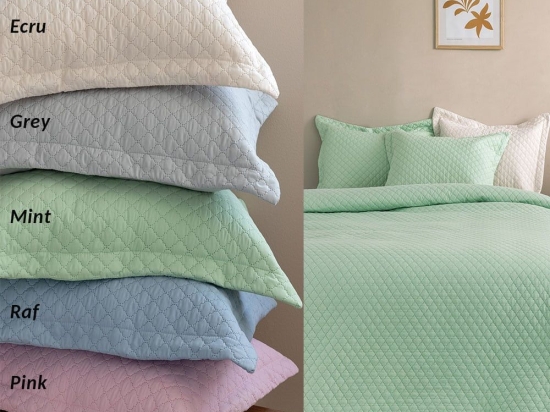 Κουβερλί Jenn (Σετ 3τμχ) Raf Palamaiki King Size 260x240cm Microfiber