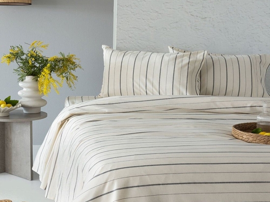Σεντόνια INA100 (Σετ 3τμχ) Beige Palamaiki Υπέρδιπλο 235x260 Βαμβάκι-Lyocell