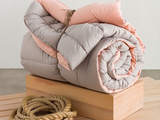Κουβερλί Micro-13 Grey-Pink Vesta Home Υπέρδιπλο 220x230cm Microfiber