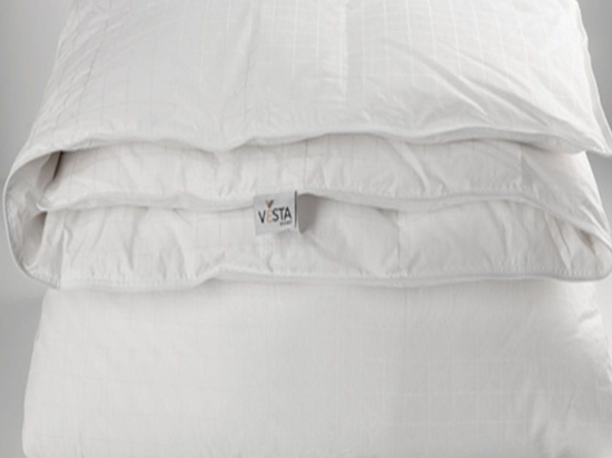 Πάπλωμα Vienna White Vesta Home Υπέρδιπλo 220x230cm Πούπουλο-Φτερό