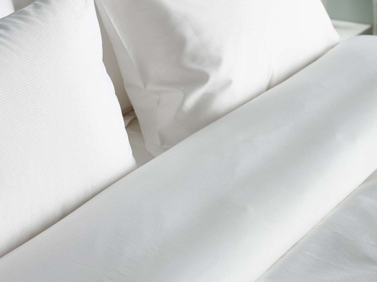 Παπλωματοθήκη Πέρσα White Vesta Home Διπλό 230x240cm 100% Βαμβακοσατέν