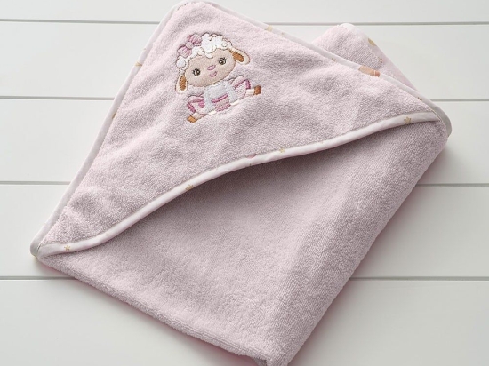 Κάπα Βρεφική Lambi Pink Vesta Home
