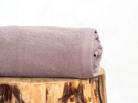 Πετσέτα Ξενοδοχείου Brown VAT Dyed 460gsm 100% Βαμβάκι Χεριών 30x50cm 100% Βαμβάκι