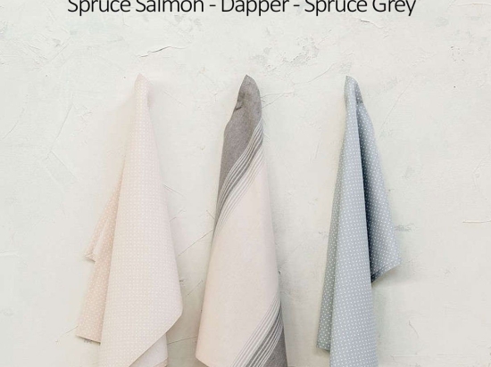 Πετσέτα Κουζίνας - Spruce Gray Nima 50x70cm 100% Βαμβάκι