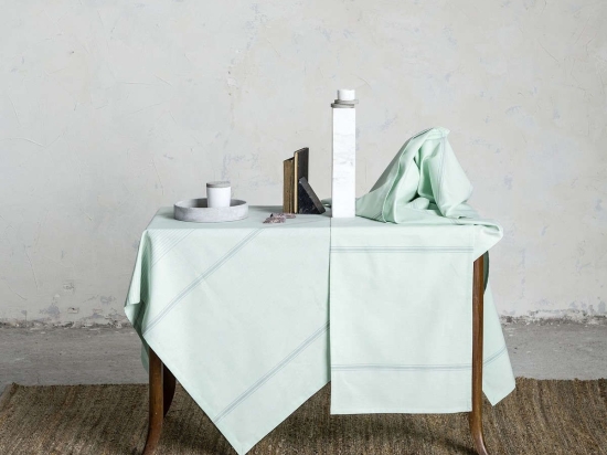 Τραπεζομάντηλο - Galore Mint Nima 150X150 100% Βαμβάκι