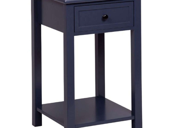 Κομοδίνο Homey 09-1548 40x40x65cm Blue
