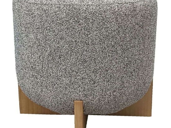 Σκαμπό Μπουκλέ Volcano 16-0693 45x45x45cm Multi