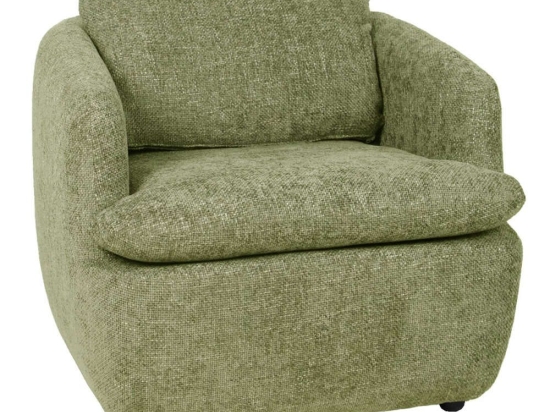 Πολυθρόνα Square 01-3348 83x83x80cm Almond Green
