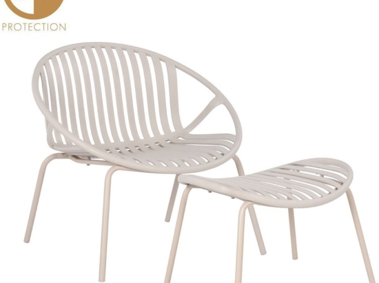 Πολυθρόνα Nadin (Σετ 2Τμχ) 27-0217 80x61.5x73cm Off White