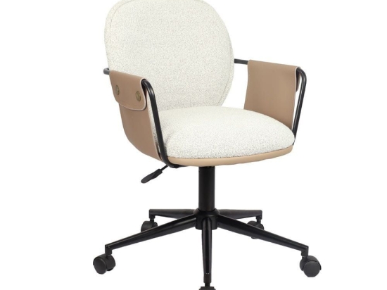 Καρέκλα Γραφείου Post 25-0738 55x59x93 Beige-Brown