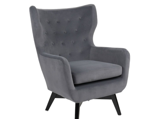 Πολυθρόνα Mega 01-3460 75x83x103 Light Grey
