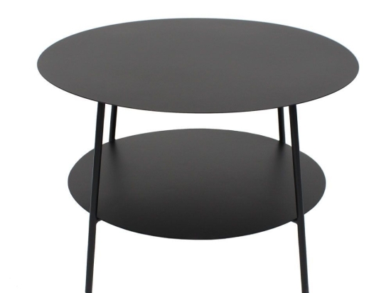 Τραπεζάκι Σαλονιού Simple 04-1123 60x60x40 Black