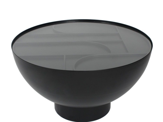 Τραπεζάκι Σαλονιού Arches 04-1110 70x70x40 Black