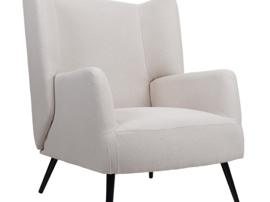 Πολυθρόνα Monaco 01-3488 77x85x105cm Beige-Black
