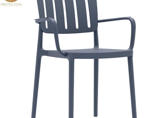 Καρέκλα Milano 27-0247 53x58x81.5cm Blue