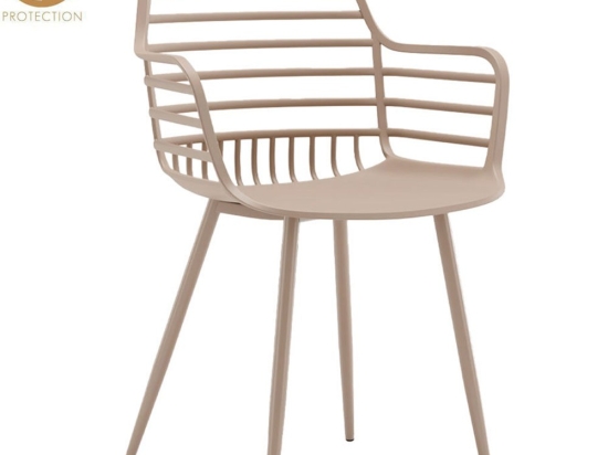 Πολυθρόνα Candy 27-0250 57x51.5x82cm Latte