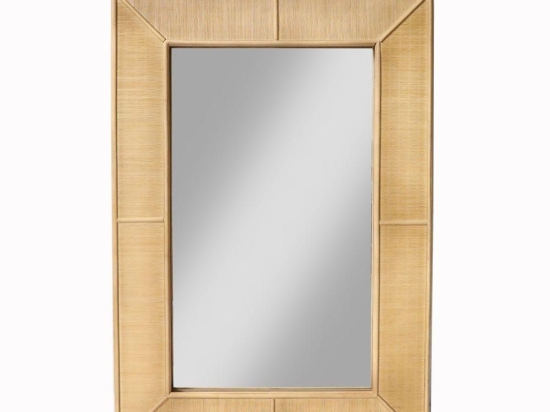 Καθρέπτης Τοίχου Voyage 95 11-0664 66x3.5x95 Natural Bamboo