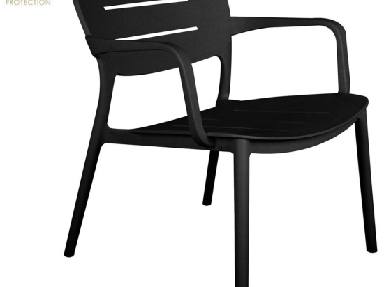 Πολυθρόνα Zurich 27-0252 65x65x76cm Black