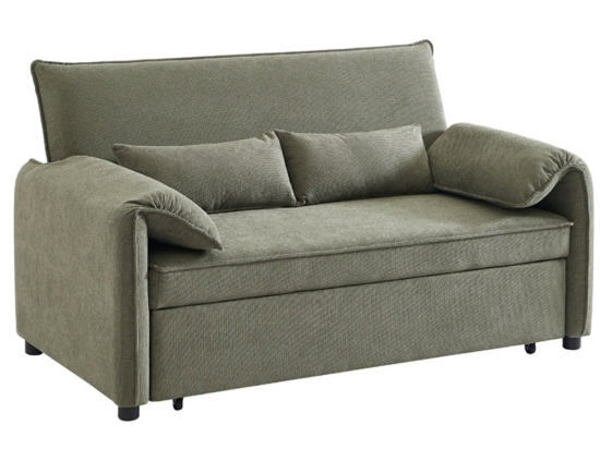 Καναπές-Κρεβάτι Rubik 70-0353 Τριθέσιος 161x84x92cm Green