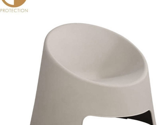 Πολυθρόνα Uovo 27-0264 84x79x70cm Light Grey