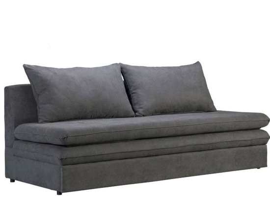 Καναπές-Κρεβάτι Girasole 71-0226 Τριθέσιος 200x87x90cm Anthracite