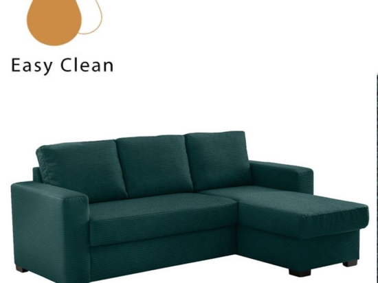 Καναπές Aldo Christiano Αναστρέψιμη Γωνία 70-0410 220x150x88cm Green
