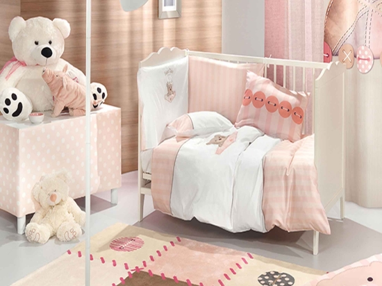 Χαλί Παιδικό Patchwork Pink Saint Clair 150Χ200cm