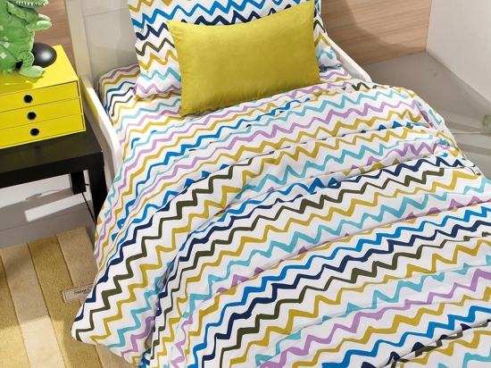 Σεντόνια Παιδικά Σετ 3 Τμχ Funny Multi Saint Clair Μονό 160x250cm Χωρίς Λάστιχο 100% Βαμβάκι