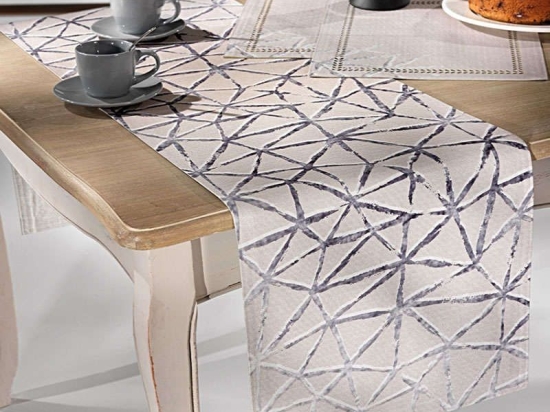 Σουπλά 3004 Beige Laser Cut Saint Clair 45x33cm Πολυέστερ