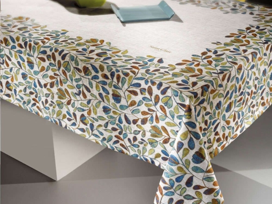 Τραπεζομάντηλο 1025 Lime Saint Clair 140X250 Πολυέστερ