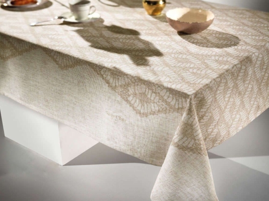 Τραπεζομάντηλο 1026 Natural Saint Clair 140X180 Πολυέστερ
